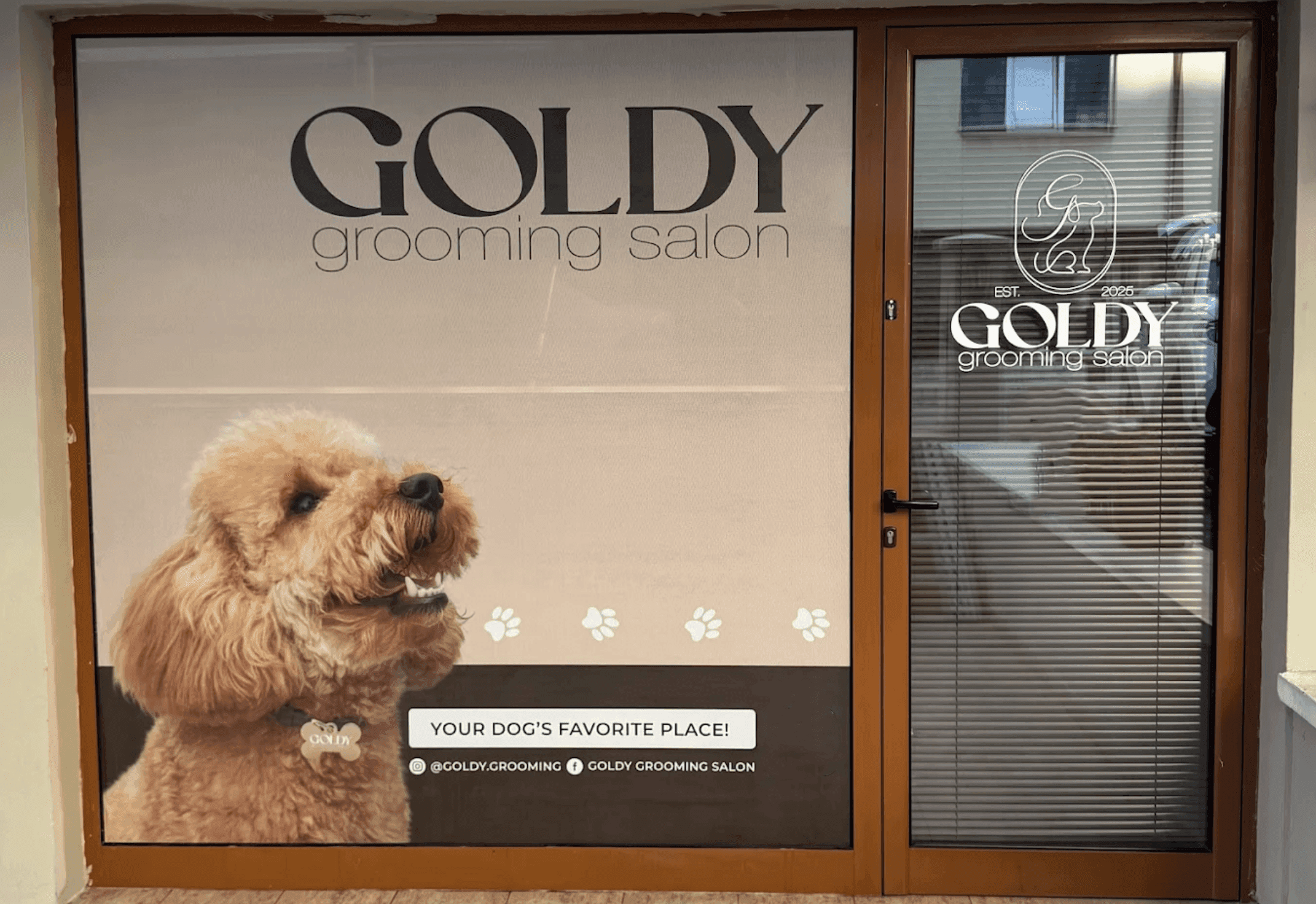 Банер на Goldy Grooming Salon