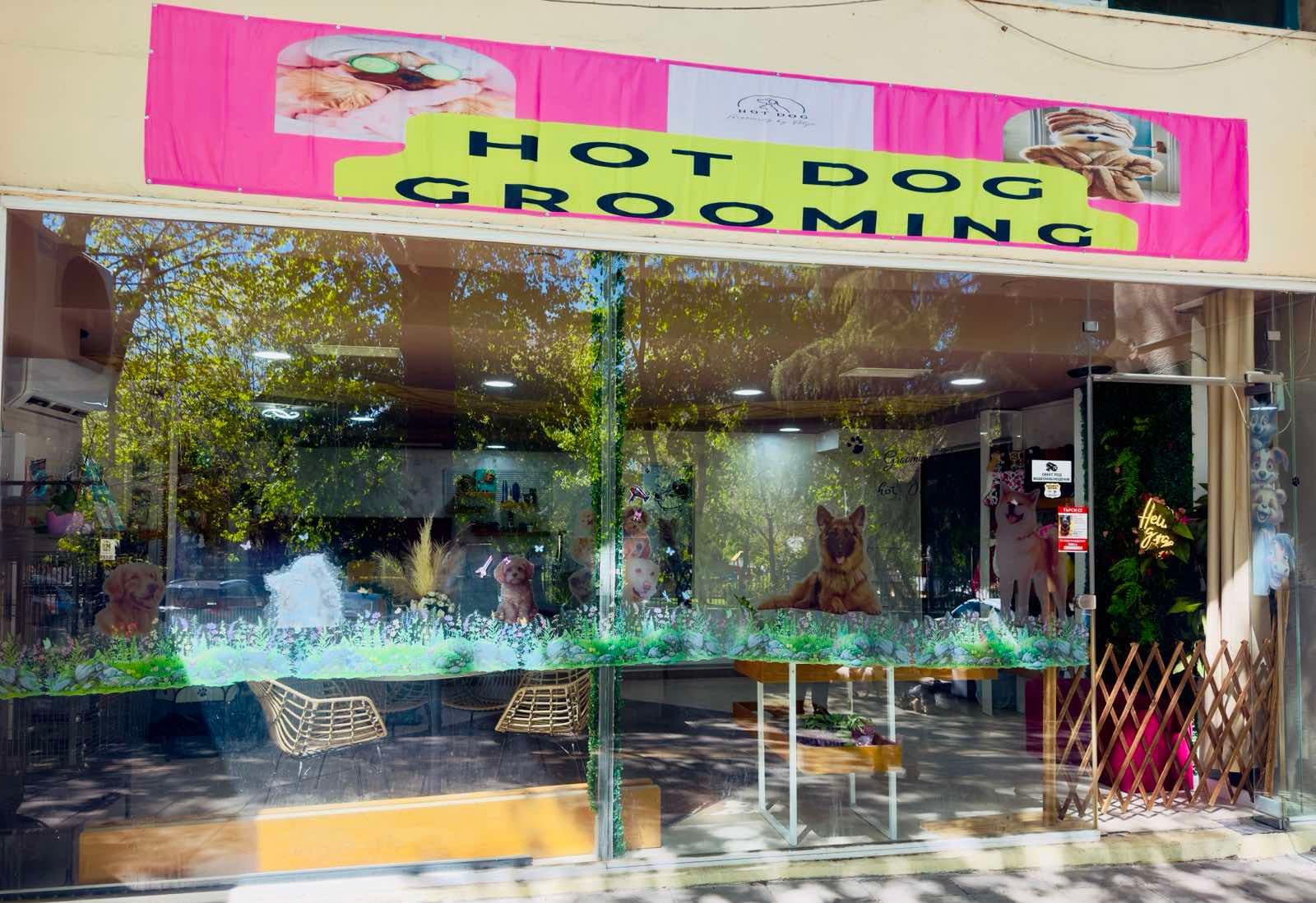 Банер на Hot Dog Grooming by Petya