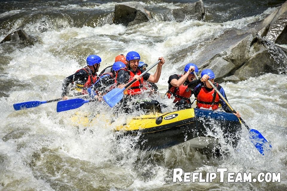 Банер на Rafting club Reflip