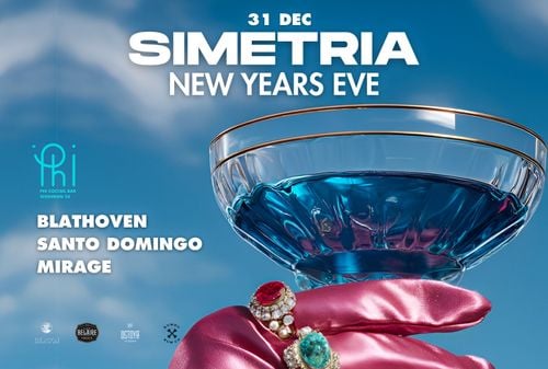 SIMETRIA straight to Phi Cocktail Bar New Year Eve